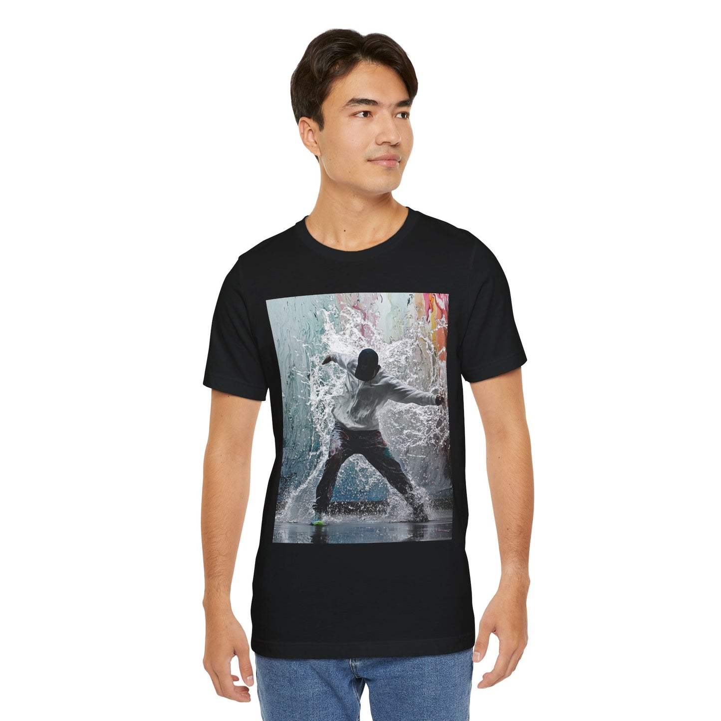 Splash Motion Graphic T-Shirt
