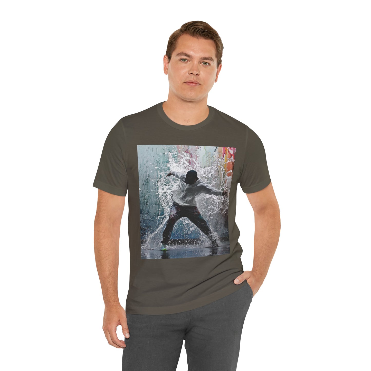 Splash Motion Graphic T-Shirt