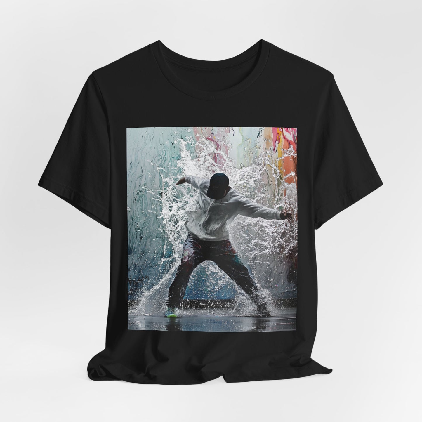 Splash Motion Graphic T-Shirt