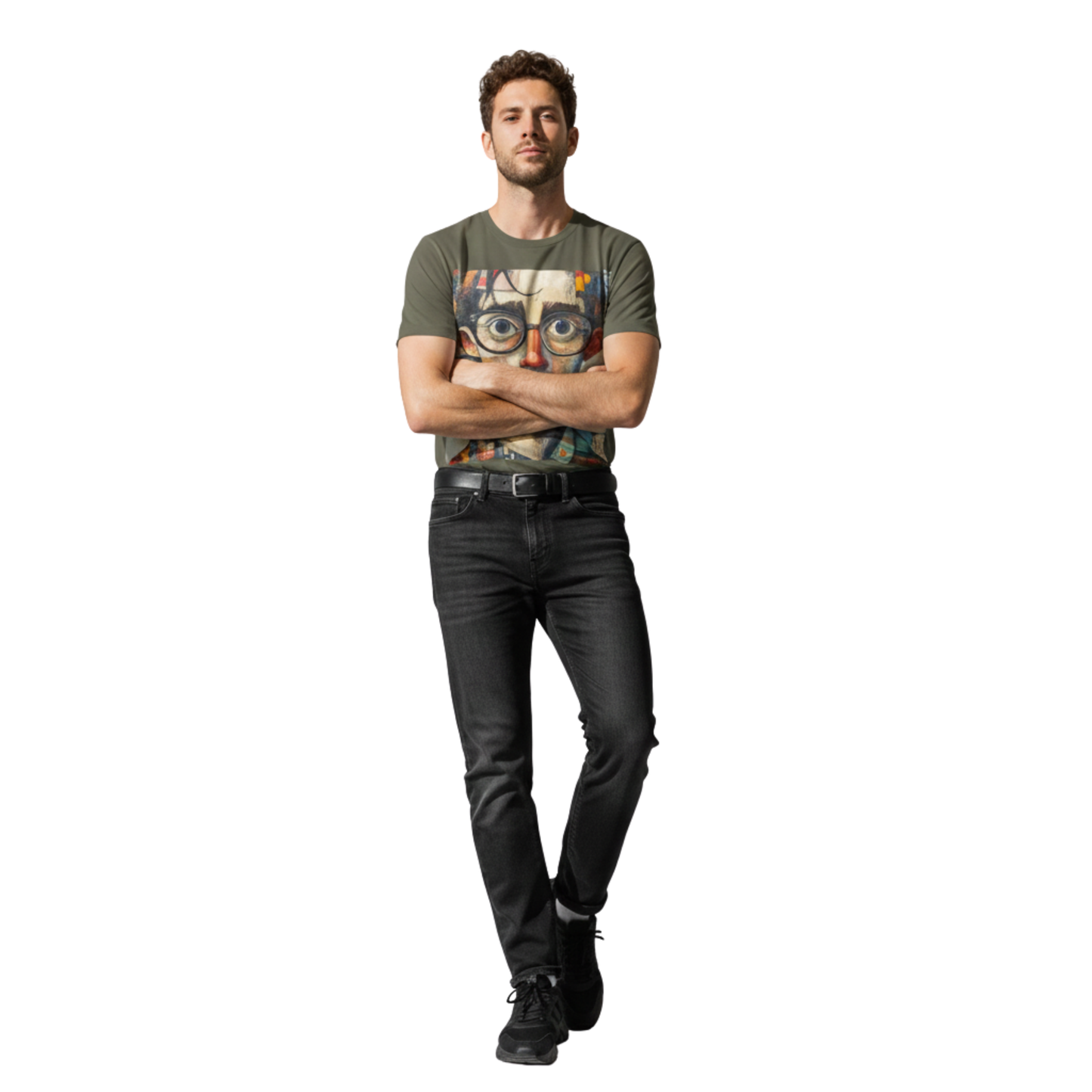 Abstract Visionary Graphic T-Shirt