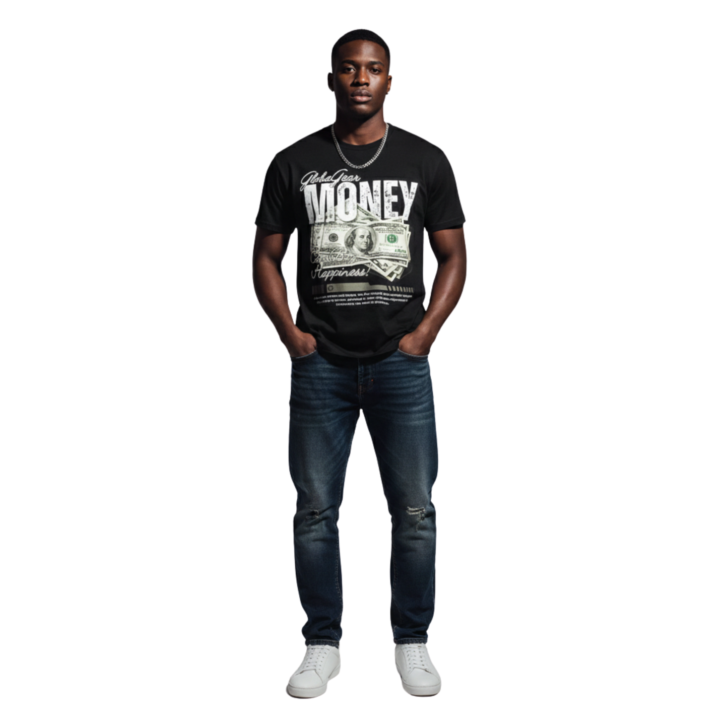 Currency of Happiness Graphic T-Shirt